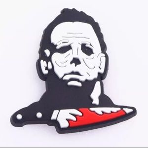 Michael Myers Horror 1 PC PVC Clog Shoe Charm